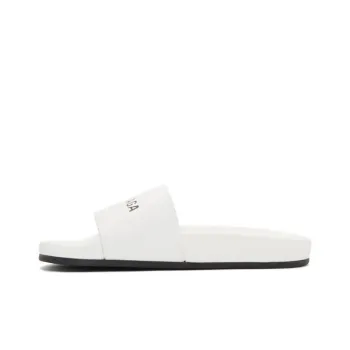 Balenciaga Classic Logo Slide 'White'
