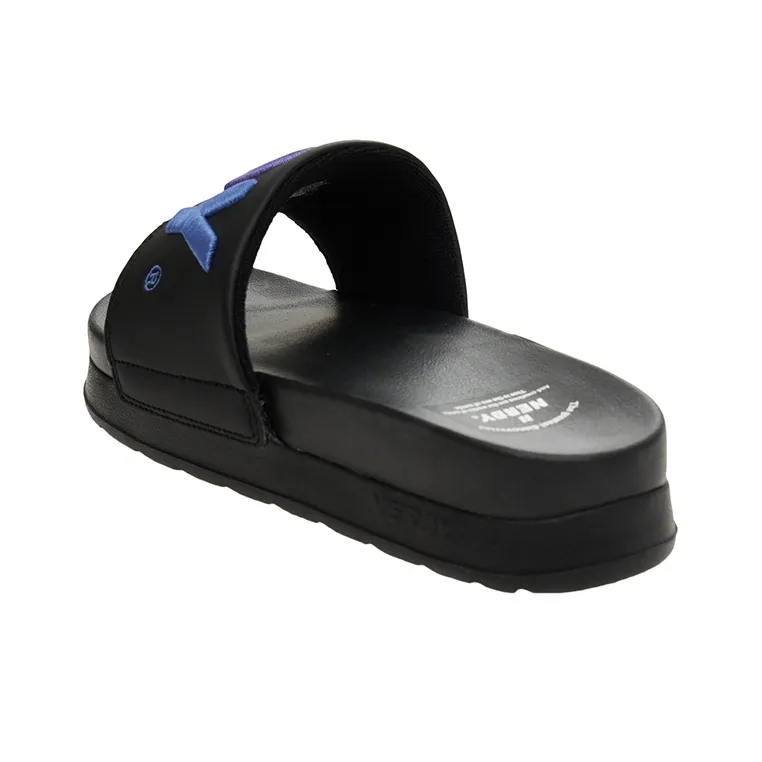 Nerdy Slide Slippers Unisex Black-3