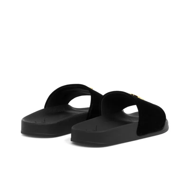 Giuseppe Zanotti Brett Slide Slippers Women's Black-3