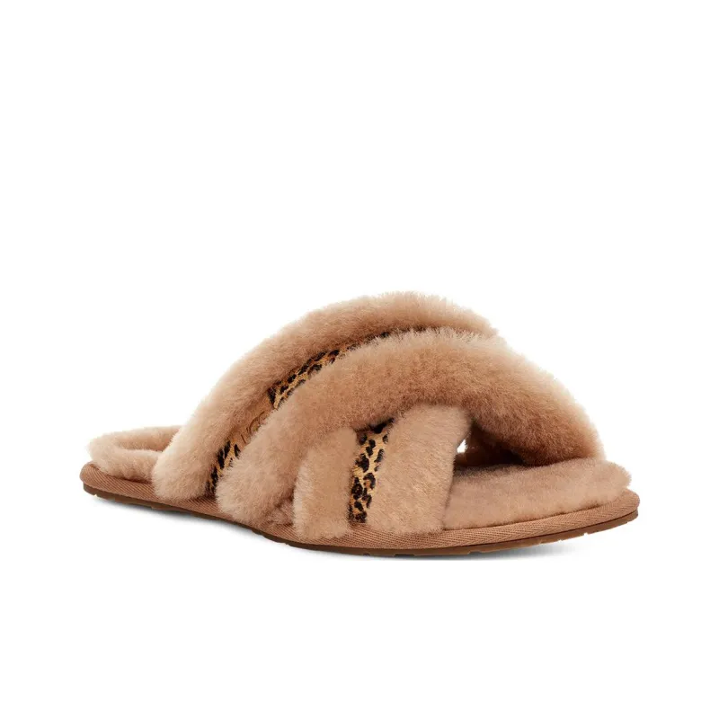 UGG Scuffita Speckles Slipper Chestnut Women's-2