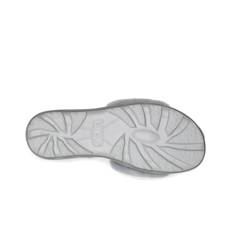 UGG Cozette Slide Stylish Sandals Women's Gray Fog-5