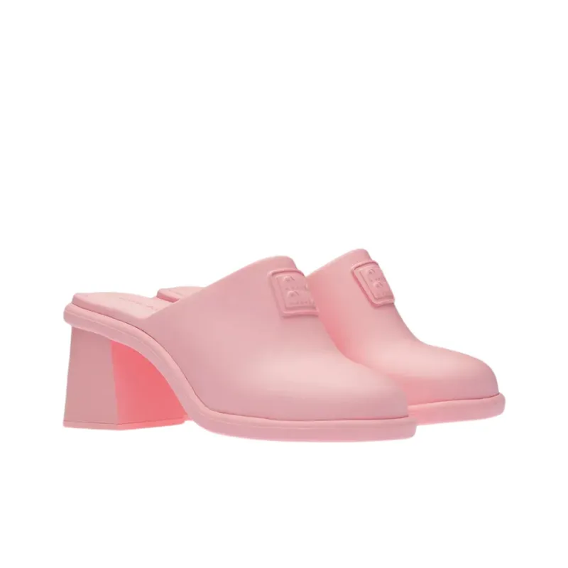 MIU MIU Abrasion Resistant Closed Toe Slippers Women's Pink-2