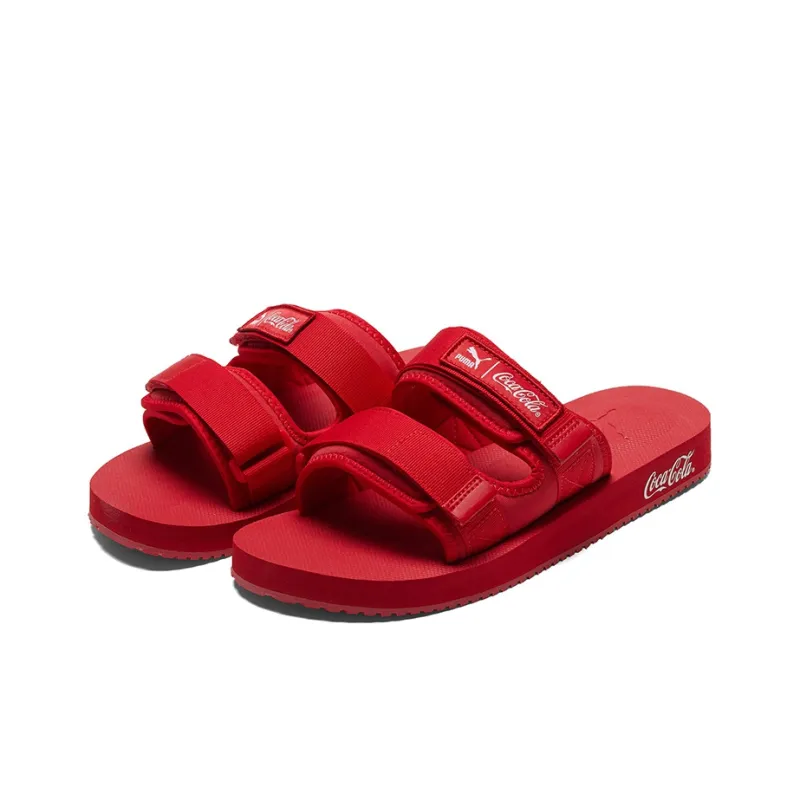 Puma Coca Cola X Wilo Sandal 'Racing Red'-2