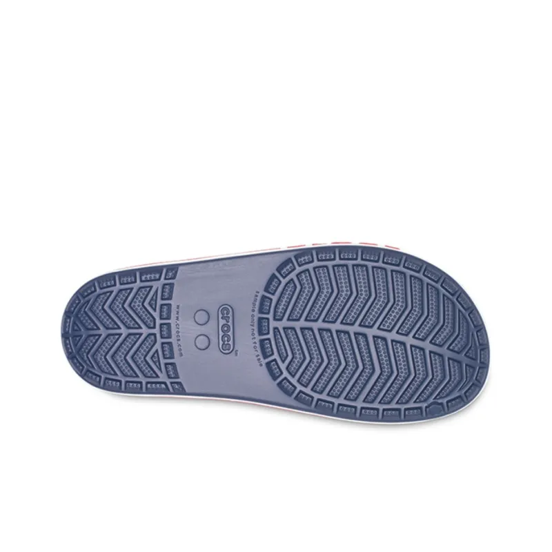 Crocs Bayaband Clog Blue White Red Unisex Slippers-4