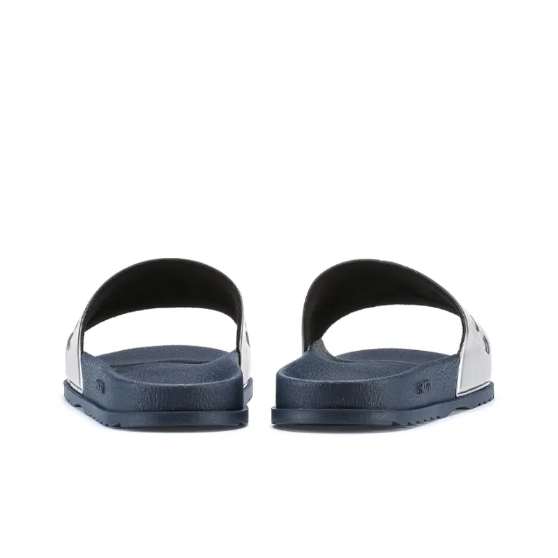HUGO BOSS Slide Slippers Men's Silver-3