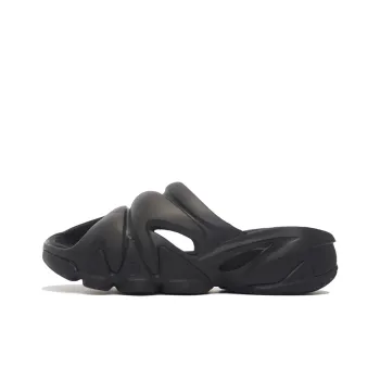 LiNing Quiet Abrasion Resistant Slide Slippers Men's Black