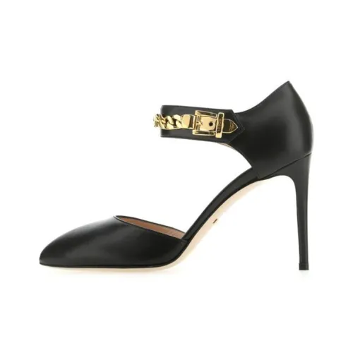 GUCCI Chain-detail 95mm Pointed Pumps