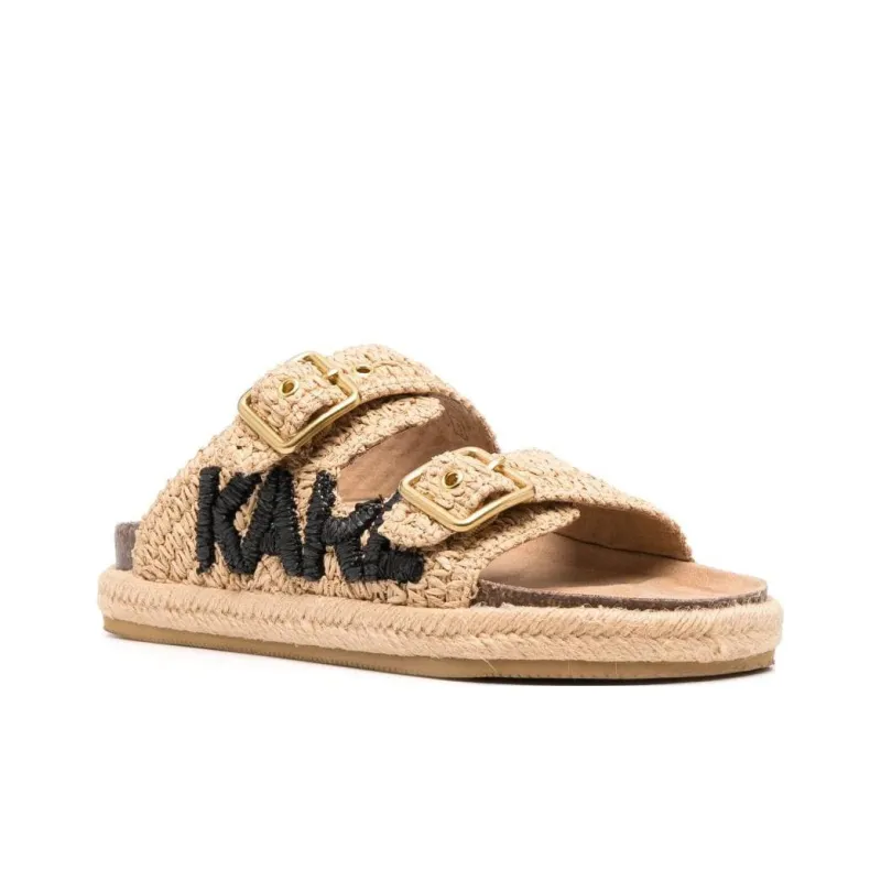 KARL LAGERFELD Slide Slippers Women's Beige-2