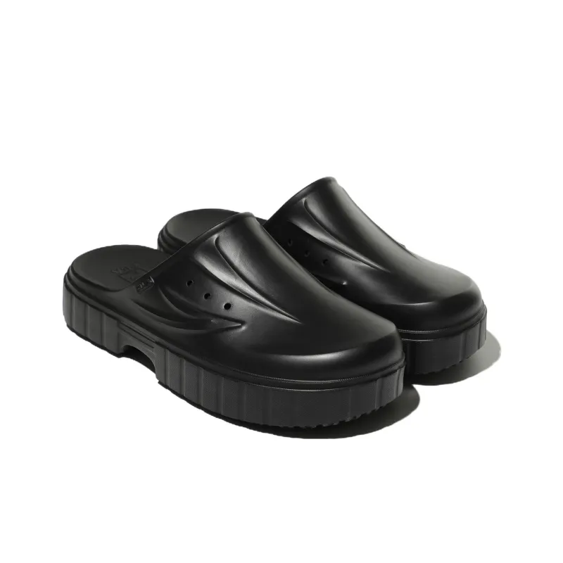 FILA Sports Slippers Unisex Black Korean Style-2