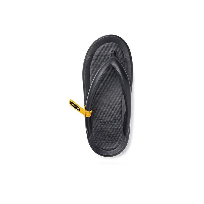 TAW&TOE Quiet Flip Flops Unisex Ink Black-3