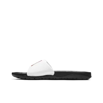 JORDAN Break Slide White Black