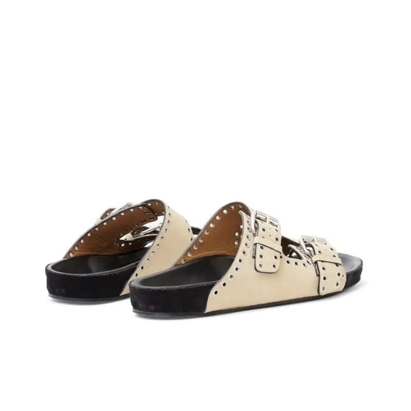 ISABEL MARANT Lennyo Flat Sandals-3