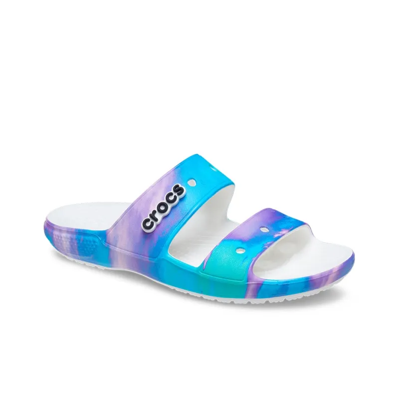 Crocs Classic Clog Slide Slippers Unisex Blue/Purple-2