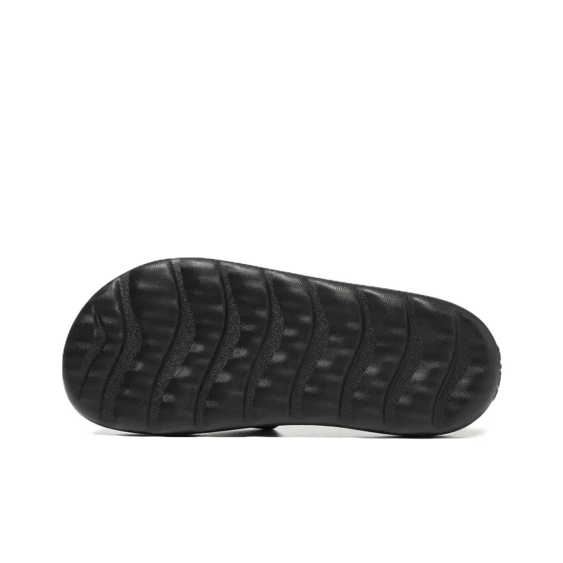 FILA Drifter Tube Casual Sports Slippers Unisex Black Version-4