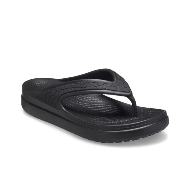 Crocs Sloane Snake Minimalistic Casual Shoe Black Women's-2