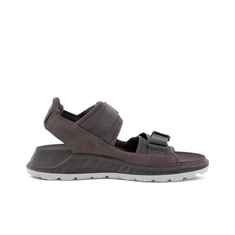 Ecco Exowrap 2 Stylish Sandals Men's Gray-1