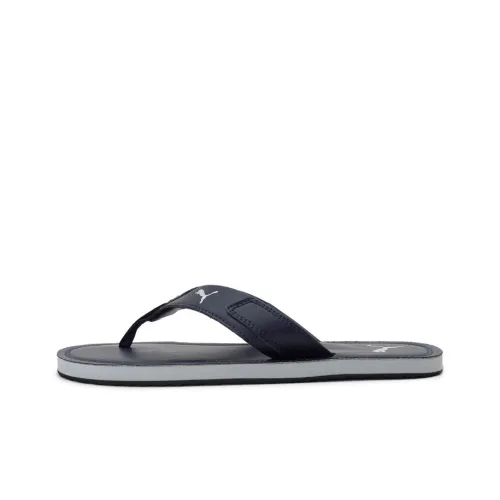 PUMA BRAND Slide Slippers Men Dark Blue