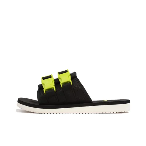 PUMA Slide Slippers Unisex Black/Yellow