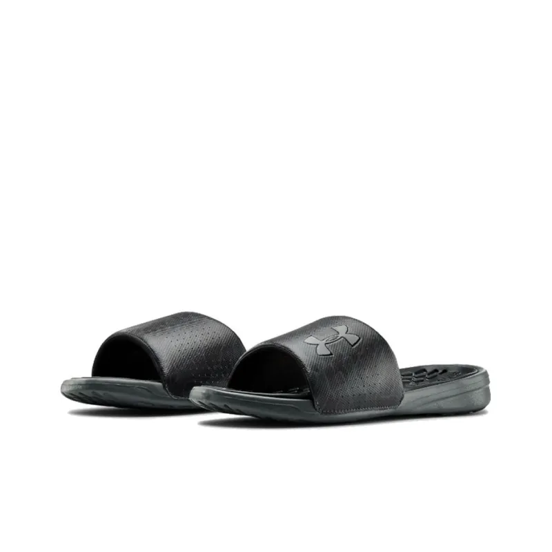 Under Armour Playmaker Diverge Slides Slippers Black-2