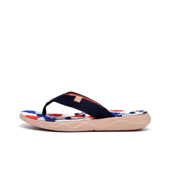 U.IN Painted Travel Shoes Maroc Travel Beach Casual Slip-Resistant Stylish Sandals Women's Cubic Century