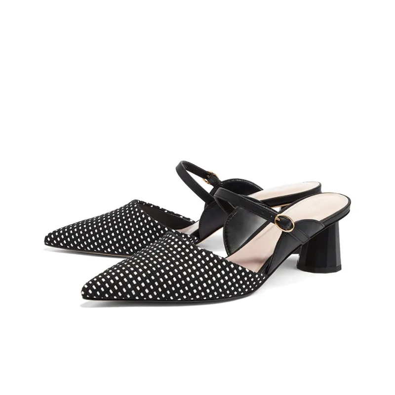 CHARLES&KEITH Stylish Sandal 5cm Women's Composite Color-2