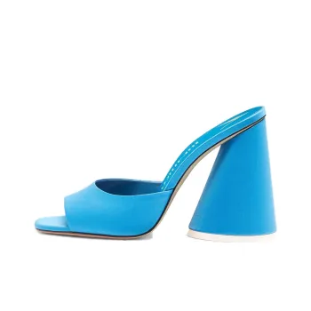 The Attico Luz Chunky Heel Mule Women's