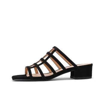 FELIZ ISA Slide Slippers Women's Black