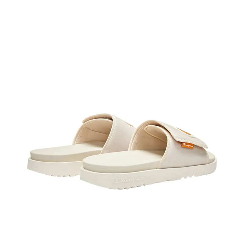Champion Campus Sports Slippers Men's Oat Sundial Yellow-3