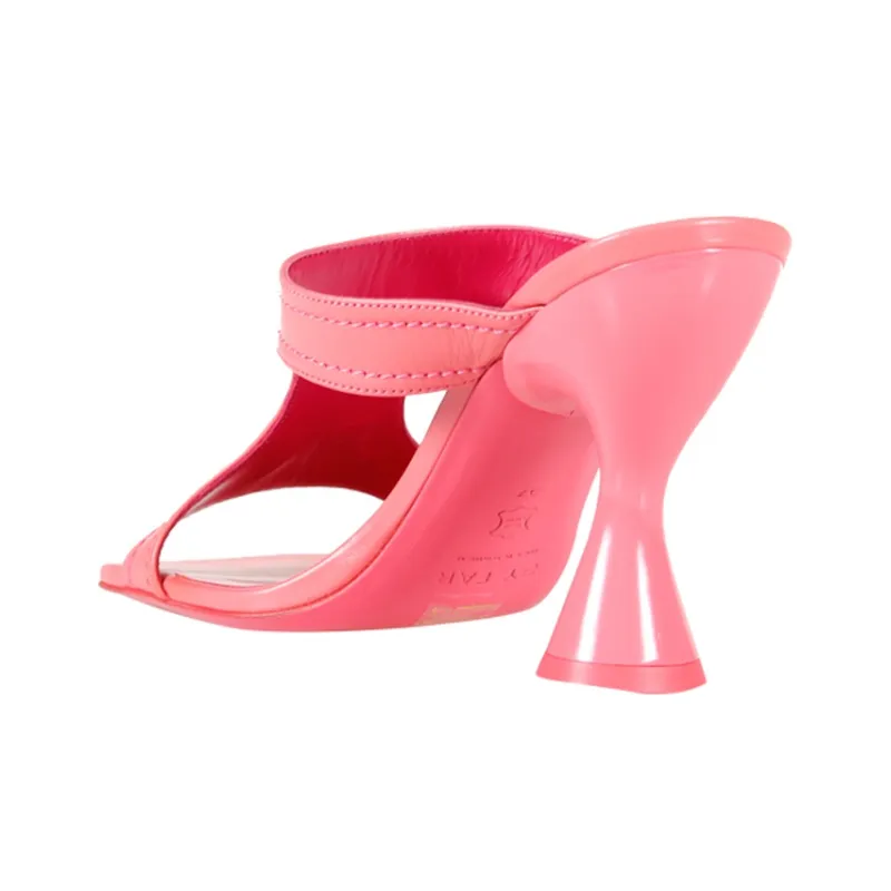 By Far Slide Slippers Women's Pink-3