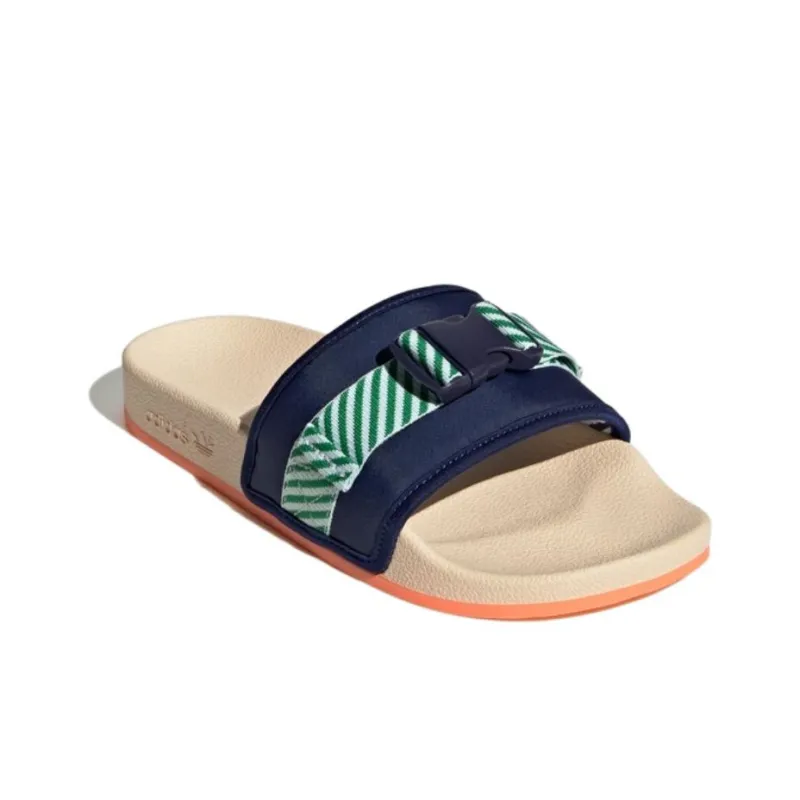Adidas Originals Pouchylette Slides 'Night Sky Bliss Orange Pink' Women's-2
