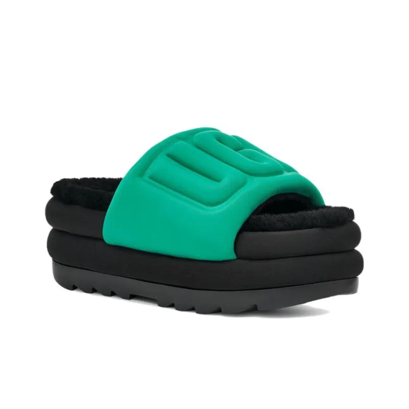 UGG Other Slip-Resistant Abrasion-Resistant Slide Slippers Women's Green-2