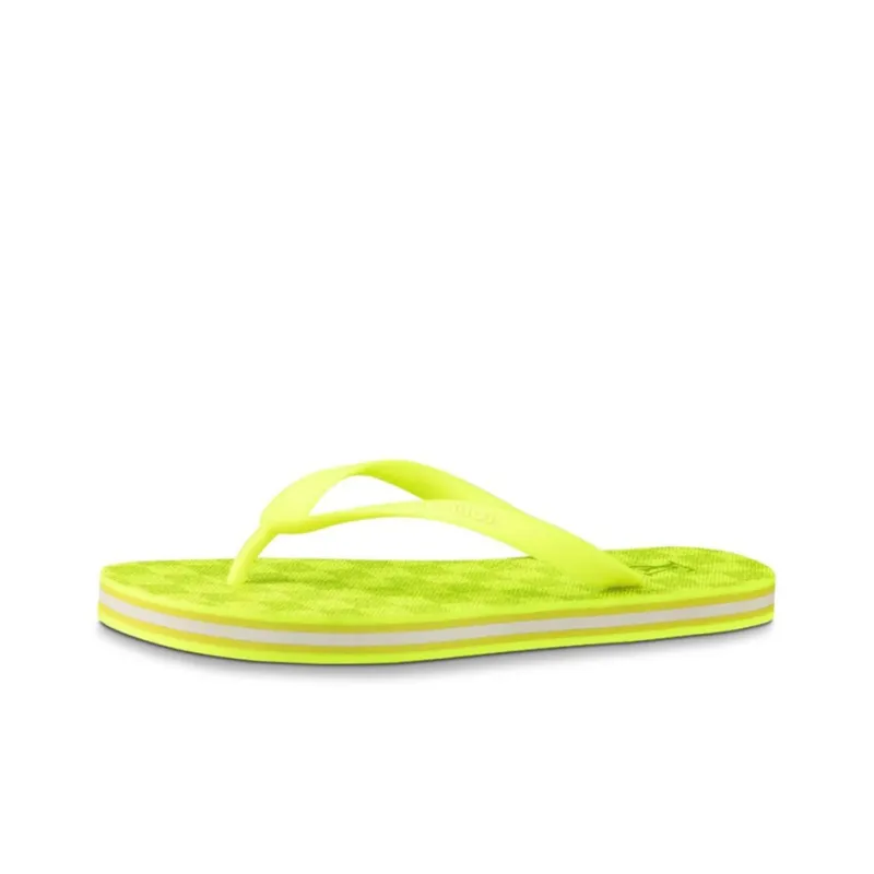LOUIS VUITTON Molitor Slides 'Neon Yellow'-0