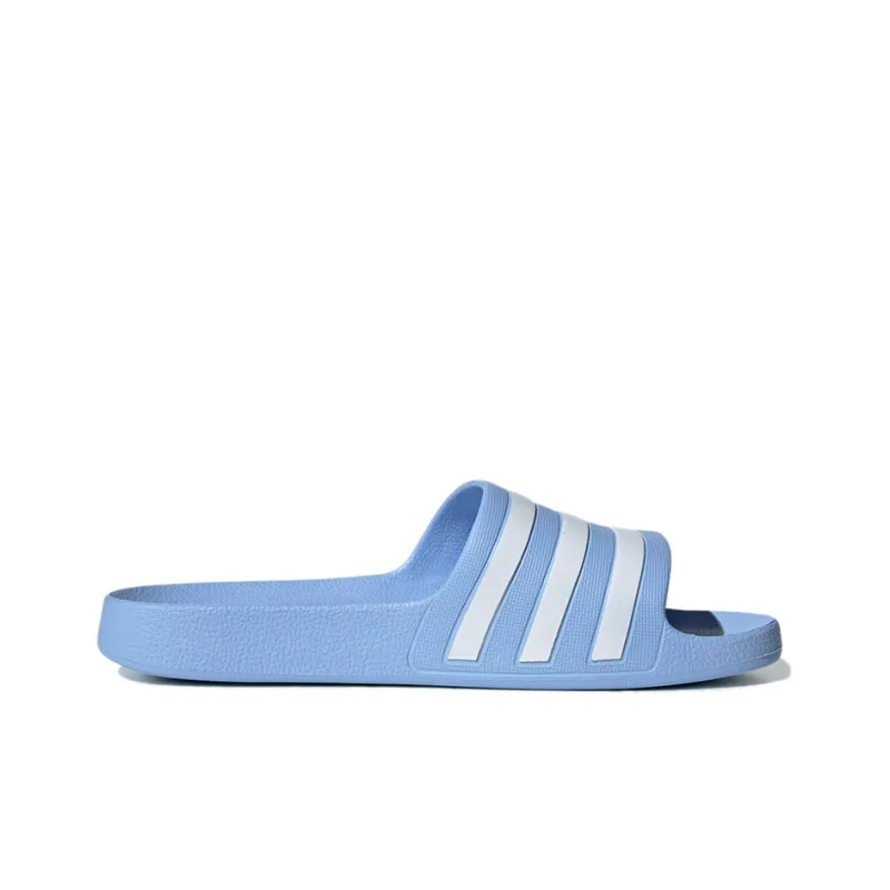 Adidas Adilette Aqua Slides 'Blue White' Women's-1