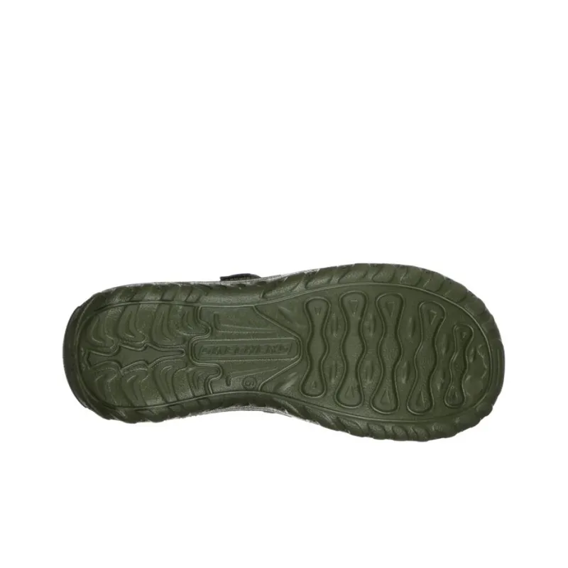 Skechers Foamies Reggae-Rainforest Slide Slippers Women's Olive Green-4