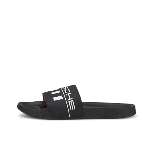 PUMA Porsche Legacy Leadcat Slide Slippers Unisex Black/White