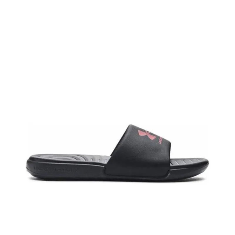 Under Armour Ansa Fixed Slide 'Black Pink Elixir' Women's-1