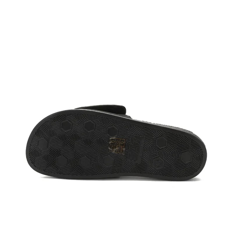 EMPORIO ARMANI EA7 Slide Slippers Men Black/Gold-5