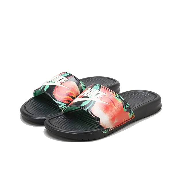 Nike Benassi Jdi Print 'Black Floral' Women's-3