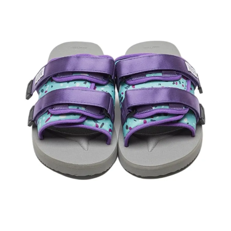 Suicoke Slide Slippers Men's Blue Gray-3