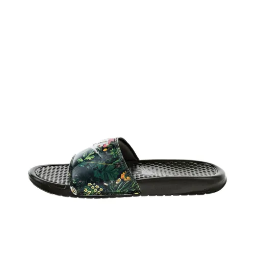 Nike Slide Slippers Women's Black/Green