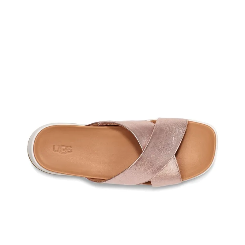 UGG Slide Slippers Women's Rose Gold Pink-3