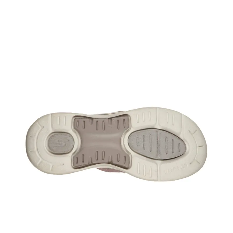 Skechers Go Walk Arch Fit Astound Slide Slippers Women's Light Brown-3