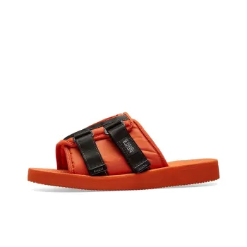 Suicoke Patch Slider Sandal PALM ANGELS Orange Black
