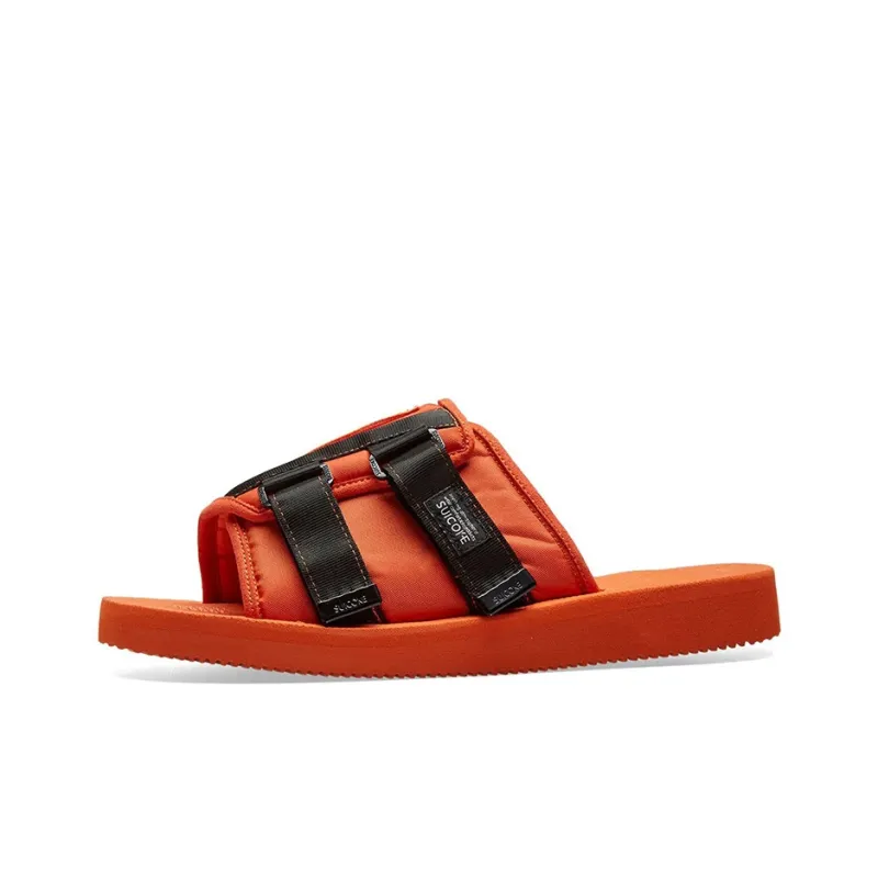 Suicoke Patch Slider Sandal PALM ANGELS Orange Black-0