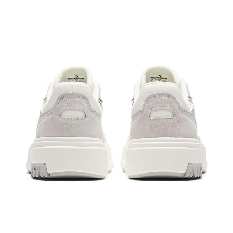 Anta Platform Sandals Wear-Resistant Low-Top Skateboard Shoes Men's Gray-3
