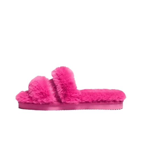 MICHAEL KORS Rubber Sole Wrap-toe Slippers Women's Purple