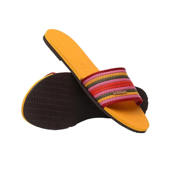 Havaianas Slide Slippers Women's Orange-3