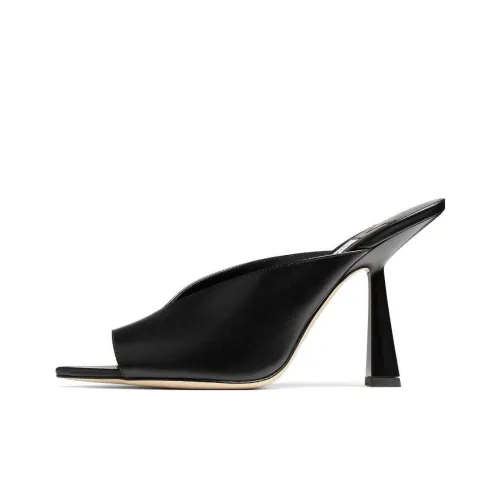 Jimmy Choo Maryanne Slide Slippers Women's Black