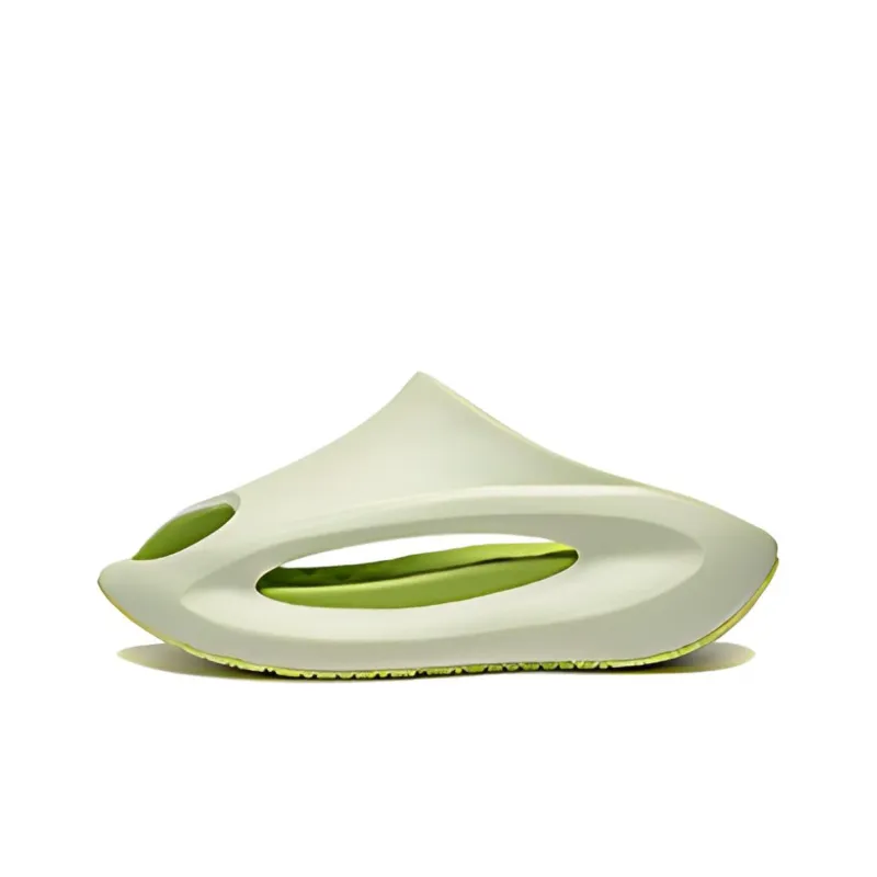 LiNing Yun You Slay Quiet Abrasion Resistant Slide Slippers Unisex Light Fruit Green-0