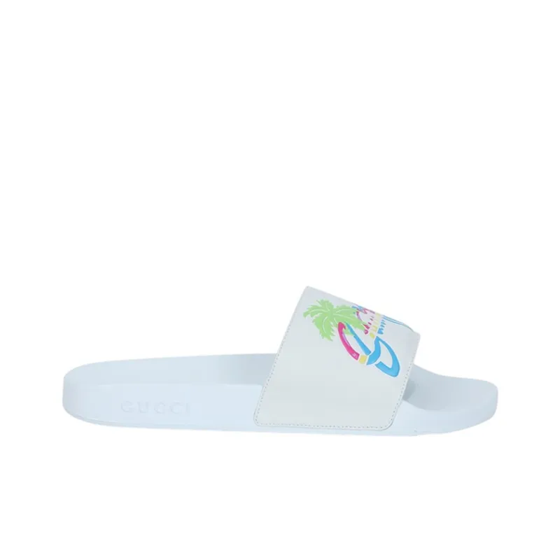 GUCCI Pursuit Slide 'Hawaii White'-4